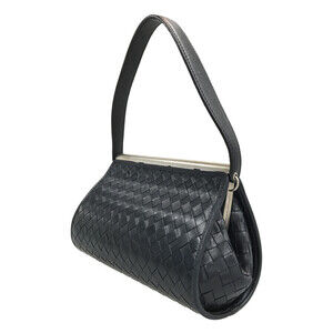 Bottega Veneta handbag Intrecciato Black leather